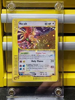 Ho-oh 149/144 Skyridge Holo Rare Crystal Type M/Nm - Image 1