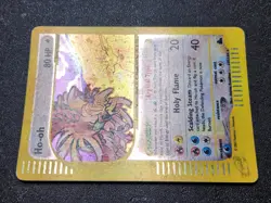 Ho-oh 149/144 Skyridge Holo Rare Crystal Type M/Nm - Image 5