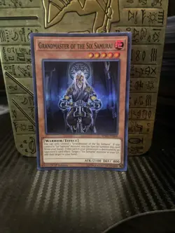 Yugioh - Grandmaster Of The Six Samurai - SPWA-EN009 - 1st Ed - Super Rare - LP - Image 1