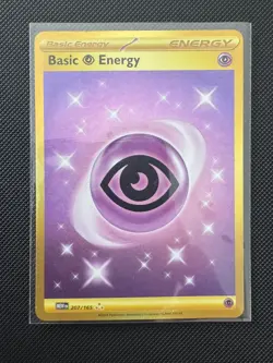 Basic Psychic Energy - 207/165 - Hyper Rare - SV: 151 - Pokemon Card - NM/M - Image 1