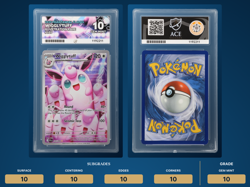 Ace 10 Wigglytuff 105/094 Phantasmal Flames Pokemon Card PERFECT SUBS - Image 3