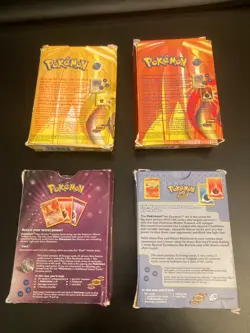 4 POKEMON THEME DECK BOXES/NO CARDS: Brock•Dark/Neo•Abyss/Aquapolis•Lt Surge/Gym - Image 2