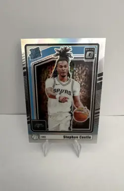 2024-25 Panini Donruss Optic - Rated Rookie Stephon Castle #254 Holo Prizm (RC) - Image 1