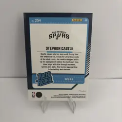 2024-25 Panini Donruss Optic - Rated Rookie Stephon Castle #254 Holo Prizm (RC) - Image 2