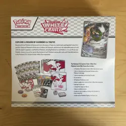 White Flare PC ETB | Pokemon Center Elite Trainer Box | Pokemon TCG | Sealed ✅ - Image 2