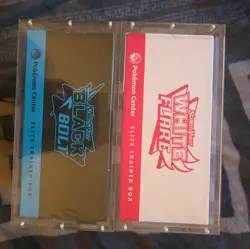 Pokemon Center Black Bolt White Flare Elite Trainer Box ETB TCG New & Sealed - Image 5