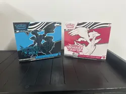 Pokemon TCG White Flare & Black Bolt Elite Trainer Box ETB Bundle Pair - SEALED - Image 1