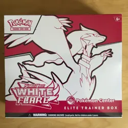 White Flare Pokemon Center PC ETB Elite Trainer Box | New Sealed Pokemon TCG ✅ - Image 1