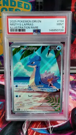 2025 Misty’s Lapras 194/182 Destined Rivals PSA 9 - Image 1