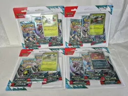 4 x Pokemon Journey Together Triple Blister Packs - 3 Boosters Per Pack & Promo - Image 1