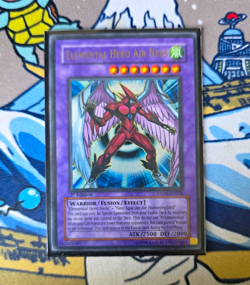 Konami Elemental HERO Air Neos STON-EN034 1st Ed Ultra Rare Foil - Image 1