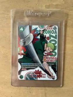 Round 1 Zoro English One Piece Promo PRB02-006 - Image 1