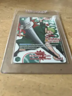 Round 1 Zoro English One Piece Promo PRB02-006 - Image 2