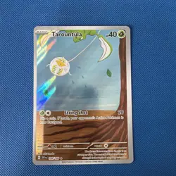 Pokemon Tarountula 199/198 Scarlet & Violet Illustration Rare Holo NM - Image 1