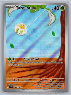 Tarountula 199/198 Illustration Rare Scarlet & Violet Pokemon Holo Near Mint - Image 1
