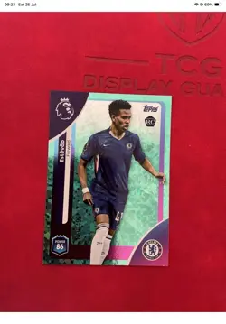 Topps Premier League 2025/2026 Estevao Chelsea Rookie Card /499 - Image 1