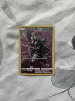 Pokemon TCG Armored Mewtwo Sun Moon SM228 Holo Promo Card - Image 1