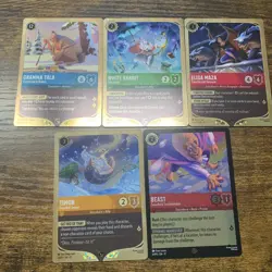Disney Lorcana | Winterspell Promo | Complete 28/P3 29/P3 30/P3 31/P3 32/P3 - Image 1