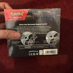 Pokemon TCG Mega Evolution Pitch Black Full Booster Box 36 Packs Sealed - Image 3