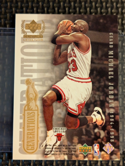 1998-99 Upper Deck Century Legends Generations Kobe Bryant / Michael Jordan - Image 2