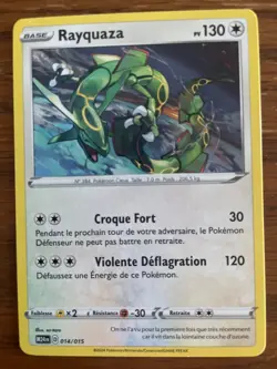 Rayquaza 014/015 McDonald’s 2025 Pokemon Card NM - Image 1