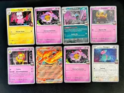 Pokemon TCG 16 Card Bundle Selection of Team Rocket Cards - Image 1