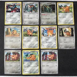 11x Pokemon TCG Copperajah & Cufant Bundle mixed Set (No duplicate) NM (A) - Image 1
