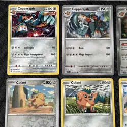 11x Pokemon TCG Copperajah & Cufant Bundle mixed Set (No duplicate) NM (A) - Image 2