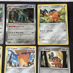 11x Pokemon TCG Copperajah & Cufant Bundle mixed Set (No duplicate) NM (A) - Image 3
