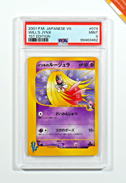 Pokemon PSA 9 Will's Jynx #074 1st Ed Pokemon Vs 2001 Japanese - Image 1