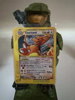 Pokemon Charizard Skyridge Crystal Holo Rare #146- LP+ - NM Near Mint - Image 1