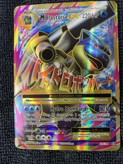 The Pokemon Company M Blastoise EX 102/108 Evolutions Ultra Rare Holo 220 HP - Image 3