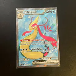 Pokemon TCG Milotic ex 217/191 Sv08 Surging Sparks Ultra Rare Full Art Holo - Image 1