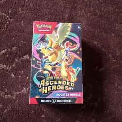 Pokemon Mega Evolution Ascended Heroes Booster Bundle (6 Booster Packs) sealed - Image 1