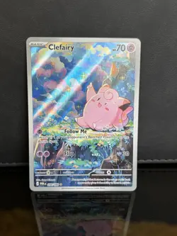 Pokemon TCG Clefairy 094/088 – Illustration Rare – ME: Perfect Order (POR) - Image 1