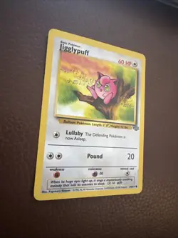 Pokemon TCG Jigglypuff 54/64 Jungle Card Excellent Condition - Image 2