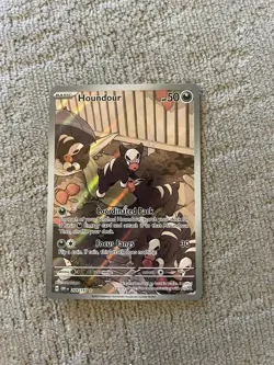 Houndour 204/197 Illustration Pokemon TCG SV Obsidian - Image 1