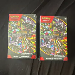 Pokemon TCG Mega Evolution: Pitch Black Booster Bundle Box Lot of 2 (English) - Image 1
