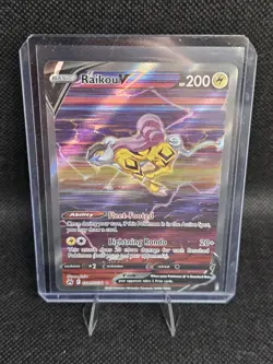 Pokemon TCG Raikou V Crown Zenith: Galarian Gallery GG41/GG70 Holo Ultra Rare - Image 1