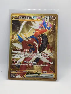 Koraidon ex 254/198 - Hyper Rare Holo Full Art - Scarlet & Violet Set Pokemon - Image 1