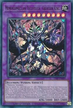 25LP-EN009 Mementomictlan Tecuhtlica - Creation King Ultra Rare LTD Ed NM YuGiOh - Image 1
