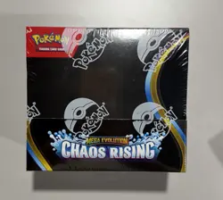 Pokemon Chaos Rising CRI Booster Box Mega Evolution ME04 Sealed New - Image 1