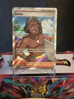 Surfer 235/191 Ultra Rare Surging Sparks Pokemon Near Mint - Image 2