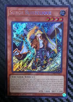 Surge Blitzclique CORI-EN011 (Secret Rare) Chaos Origins 1st Edition - Image 1