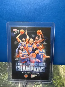 2026 Topps Now ECNY New York Knicks NBA Champions - Image 1