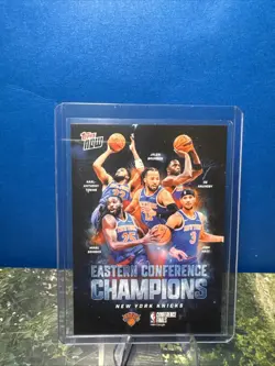 2026 Topps Now ECNY New York Knicks NBA Champions - Image 2