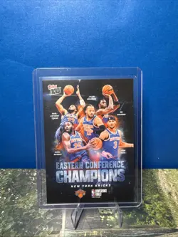 2026 Topps Now ECNY New York Knicks NBA Champions - Image 5