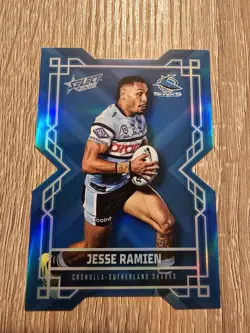 2026 League Heroes Colours Die-cut CD50 Jesse Ramien Cronulla Sharks - Image 1