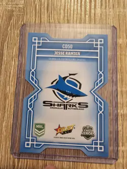 2026 League Heroes Colours Die-cut CD50 Jesse Ramien Cronulla Sharks - Image 4