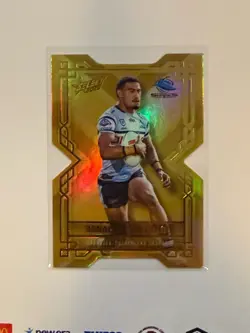 2026 NRL League Heroes Colours Die-Cut Gold – CDG048 Mulitalo Cronulla Sharks - Image 1